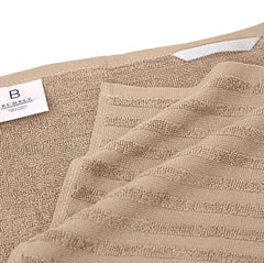Bumble Towels hanging loop detail for easy storage and faster drying