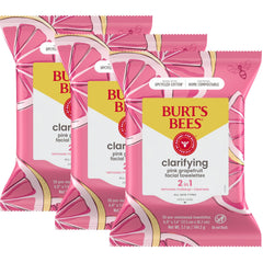 Burt's Bees front packaging showing pink grapefruit and product benefits