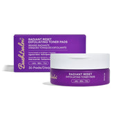 Bushbalm front packaging showing Radiant Reset pads and clear benefit