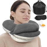 BUYUE front view of pillow showing full 360° support and comfort