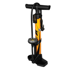 BV front view of pump showing compact durable steel design and portability