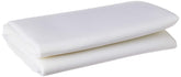 ByAnnie front view of white Soft and Stable sheet showing full-size coverage and structure