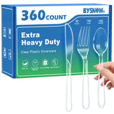 BYSNOW front package showing full 360-count set and convenience