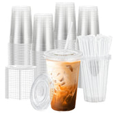 BYSNOW front packaging showing clear 20 oz cups and lids, convenience for events