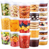 BYSNOW front packaging showing 60-set value and lids for convenient storage
