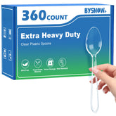 BYSNOW front packaging showing 360 spoons and bulk value