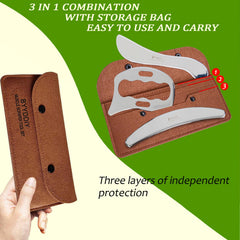 BYYDDIY S-shape detail showing contour fit for face and neck