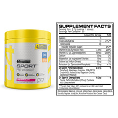 C4 Sport open tub with scoop showing single-serving portion benefit