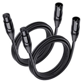 Cable Matters front packaging showing two 6ft XLR cables and bundle benefit