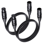 Cable Matters front XLR connector showing secure metal housing and reliable contact