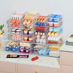 caktraie close-up drawer detail displays smooth acrylic edges and pull benefits