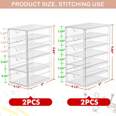 caktraie top view with open drawers highlighting easy access and visibility