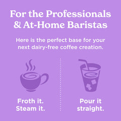 Califia Farms blended with espresso in cup highlighting smooth coffee integration