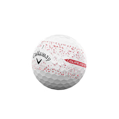 Callaway ball in flight off a driver illustrating increased distance and speed