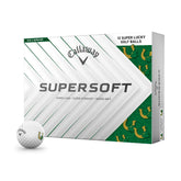 Callaway Supersoft Lucky front packaging showing 12-ball pack and branding benefits