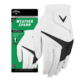 Callaway Weather Spann front view showing white glove and secure closure for consistent grip