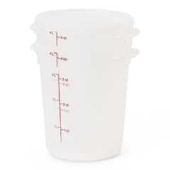 Cambro closeup lid seal detail illustrating airtight fit for freshness