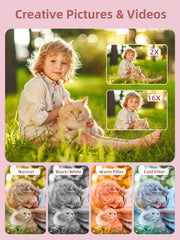 CAMKORY in hand demonstrating size for kids and comfortable grip