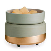 Candle Warmers Midas front view showing elegant finish and compact size for decor
