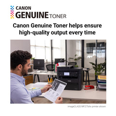 Canon 137 close-up of toner housing highlighting precise fit and durable construction