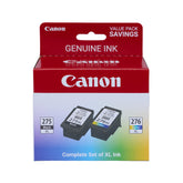 Canon value pack front packaging showing both cartridges and compatibility benefits