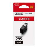 Canon PG-295 front packaging showing product and compatibility benefits