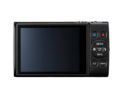 Canon PowerShot ELPH 360 HS with zoom extended demonstrating 12x optical reach