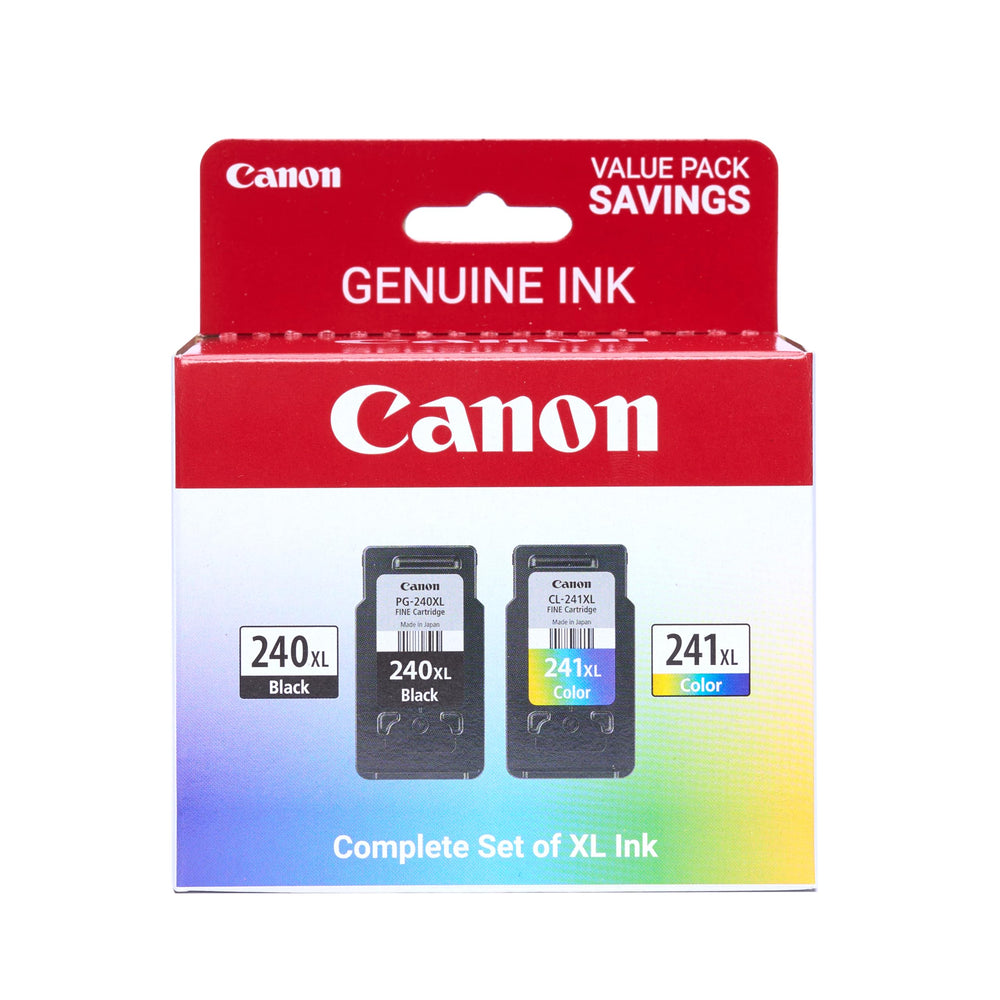 Canon value pack front packaging showing product and compatibility benefits