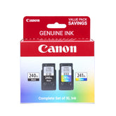 Canon value pack front packaging showing product and compatibility benefits