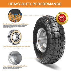 CANWUPON double-sealed bearings and 5/8" axle fitment for smooth rolling
