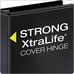 Cardinal ClearVue overlay with spine insert displaying glare-free, protected presentation