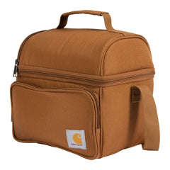 Carhartt interior dual compartments open with organized meal storage benefit