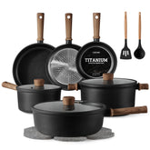 CAROTE front packaging showing full 16-piece set and included accessories for quick setup