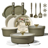 CAROTE full 21-piece set displayed to show contents and organization benefits