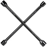 CARTMAN front view of 14 inch cross wrench showing all four socket heads and compact design