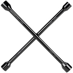 CARTMAN front view of 14 inch cross wrench showing all four socket heads and compact design