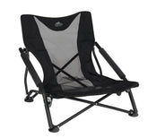 Cascade Mountain Tech front view showing compact low-profile seat and stable stance