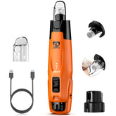 Casfuy front view of grinder showing compact design and ergonomic grip for comfortable use