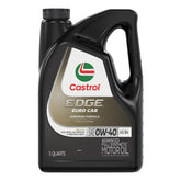 Castrol Edge front label showing product name and grade for clear identification and trust