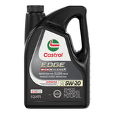 Castrol EDGE front label showing product name and benefits for engine protection