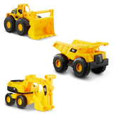 CAT front packaging view showing all three vehicles and easy gifting