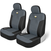 CAT front view seat covers fitted, protects interior and upgrades style