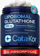 Cata-Kor front packaging showing bottle and label, clear ingredient callout and assurance