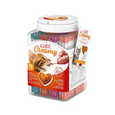 Catit tube front view showing label and tidy packaging, handy for quick rewards