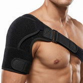 CDFZ shoulder brace front view showing secure fit and stability