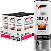 CELSIUS front packaging showing sparkling cola can and branding for quick recognition