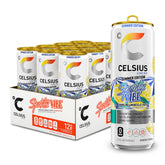 CELSIUS slim 12oz pack front showing cans and branding for quick recognition