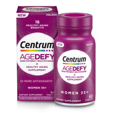 Centrum Age Defy for Women front packaging shows label and benefits