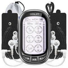 CESLIFF front panel showing screen and ports for quick setup benefit