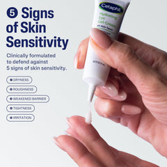 Cetaphil opened jar showing smooth gel-cream texture for quick absorption